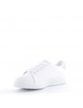 Women's faux leather sneaker