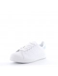 Basket en simili cuir pour femme