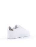 Women's faux leather sneaker