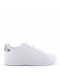 Women's faux leather sneaker