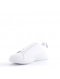 Women's faux leather sneaker