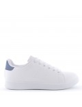 Women's faux leather sneaker