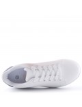 Women's faux leather sneaker