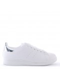 Women's faux leather sneaker