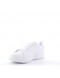 Women's faux leather sneaker