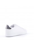 Women's faux leather sneaker