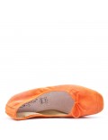 Faux suede ballet flat