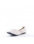 Faux suede ballet flat