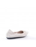 Faux suede ballet flat