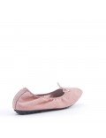 Faux suede ballet flat