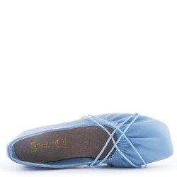 Ballerine confort en simili cuir