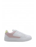 Women's faux leather sneaker