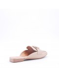 Women's flip flops in imitation leather