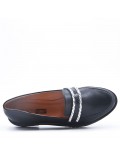 Women's mocassin in faux leather