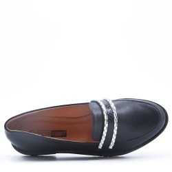 Women's mocassin in faux leather