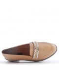 Women's mocassin in faux leather