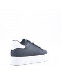 Women's faux leather sneaker