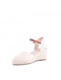 Faux suede espadrilles for women