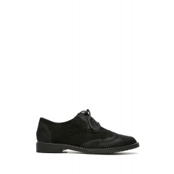 Derby in faux suede for women