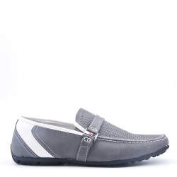 Mocasín de ante sintético para hombre