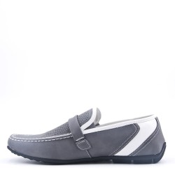 Mocasín de ante sintético para hombre