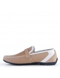 Mocassin en simili daim pour homme