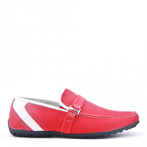 Mocassin en simili daim pour homme