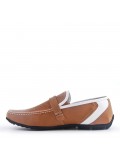 Mocassin en simili daim pour homme