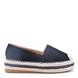 Espadrilles en simili daim pour femme