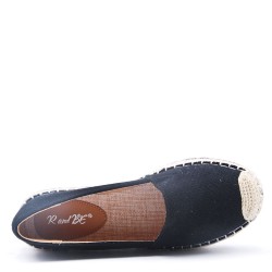 Faux suede espadrilles for women