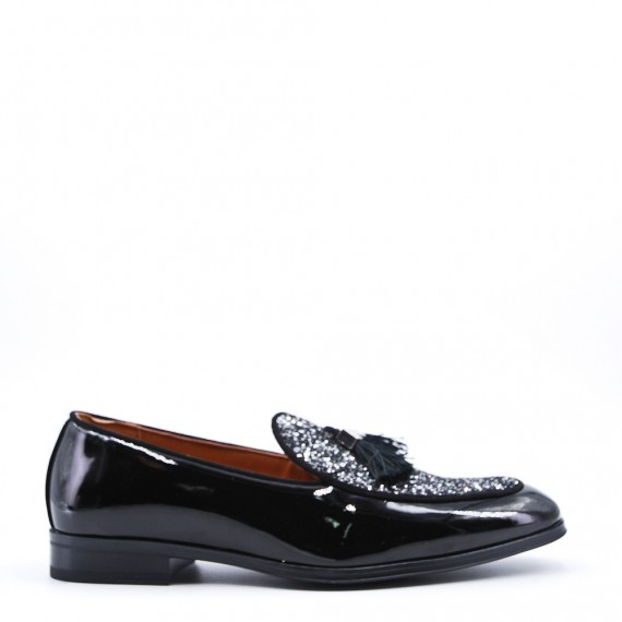Mocassin en simili cuir