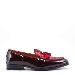 Mocassin en simili cuir