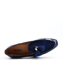 Mocassin en simili cuir