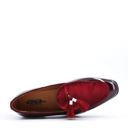 Mocassin en simili cuir