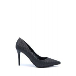 High-heeled pumps in a material mix for women