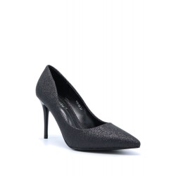 High-heeled pumps in a material mix for women