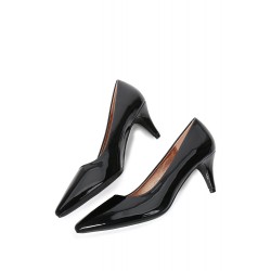Zapatos de tacón de piel sintética para mujer