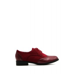 Derby in mixed materials for women