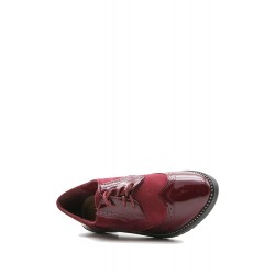Derby in mixed materials for women