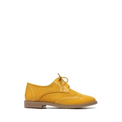 Derby in mixed materials for women