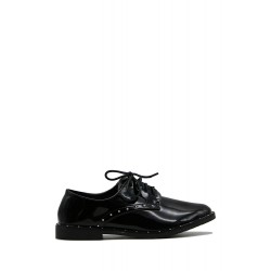 Derby en simili Cuir pour femme