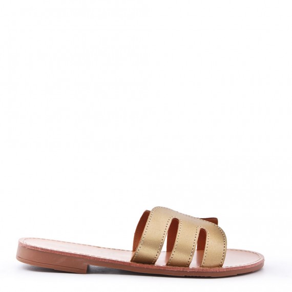 Chanclas de ante sintético