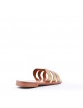 Claquette en simili daim