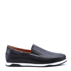 Men's textile moccasin