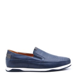 Men's textile moccasin