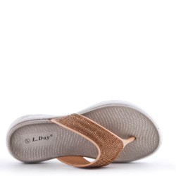 Women's flat flip flops