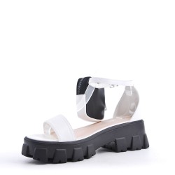 Composite sandal with platform