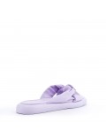 Claquette en simili cuir