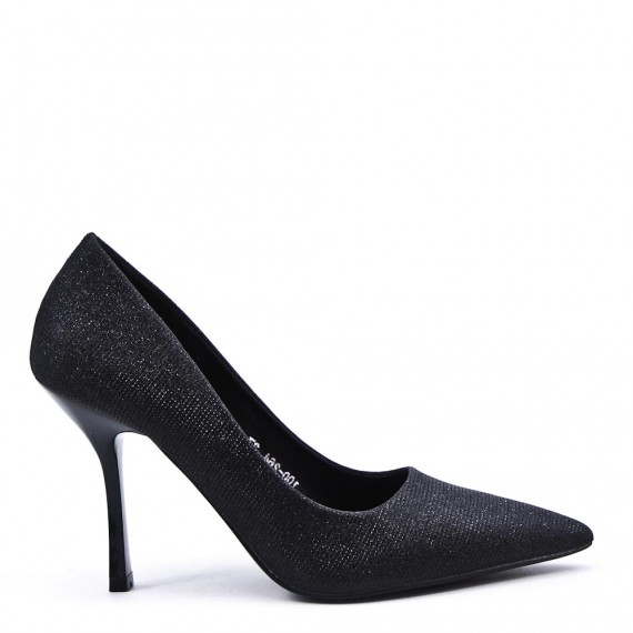 Escarpins talon moyen en simili cuir pour femme