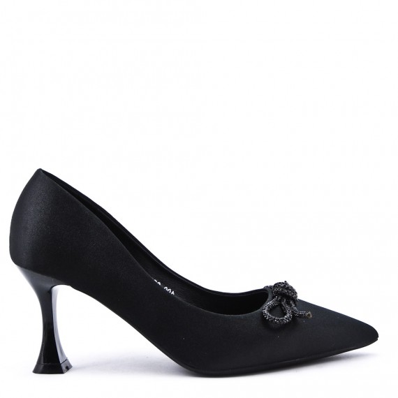 Escarpins talon moyen en simili cuir pour femme